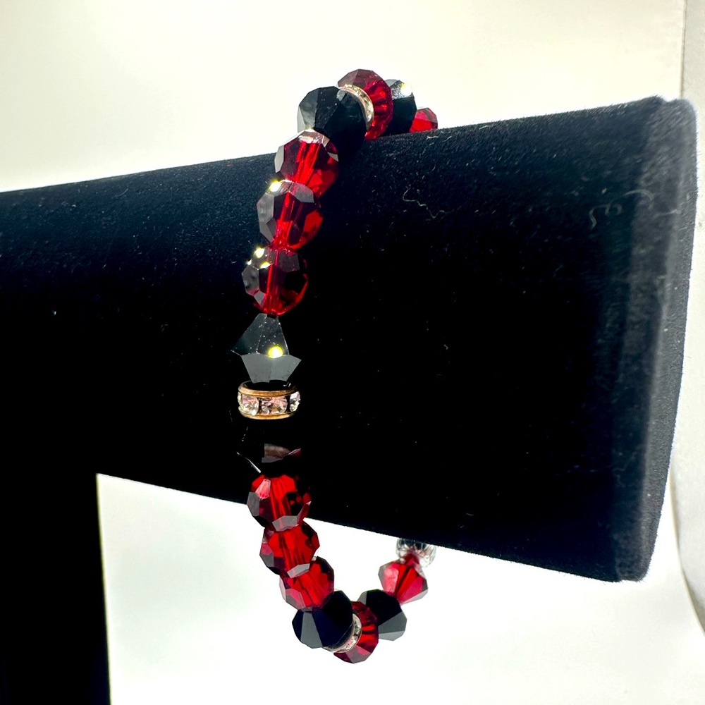 Swarovski bead bracelet